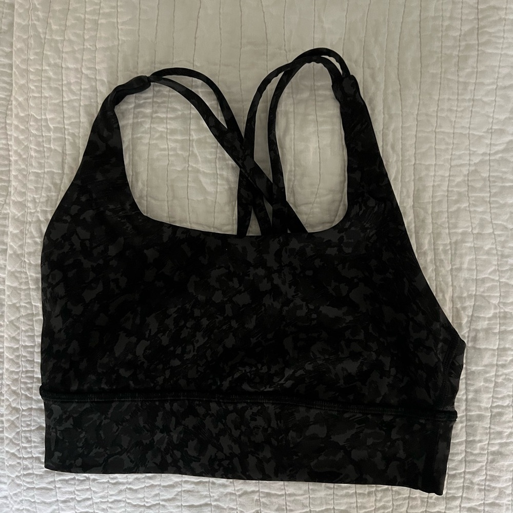 Lululemon Black Racerback Sports Bra Intimates